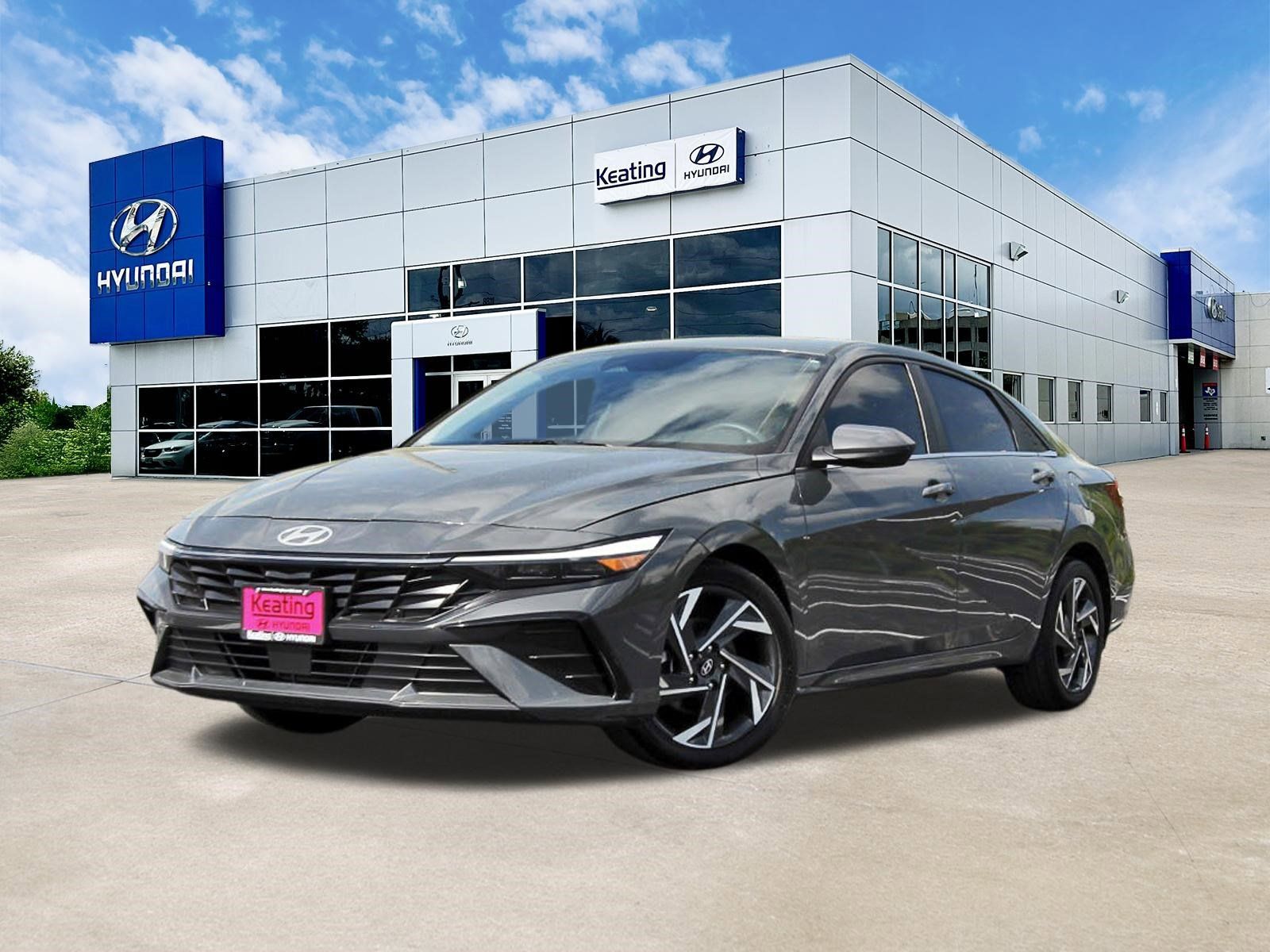 2024 Hyundai Elantra SEL Gray at Classic Elite Chevrolet Hwy 6