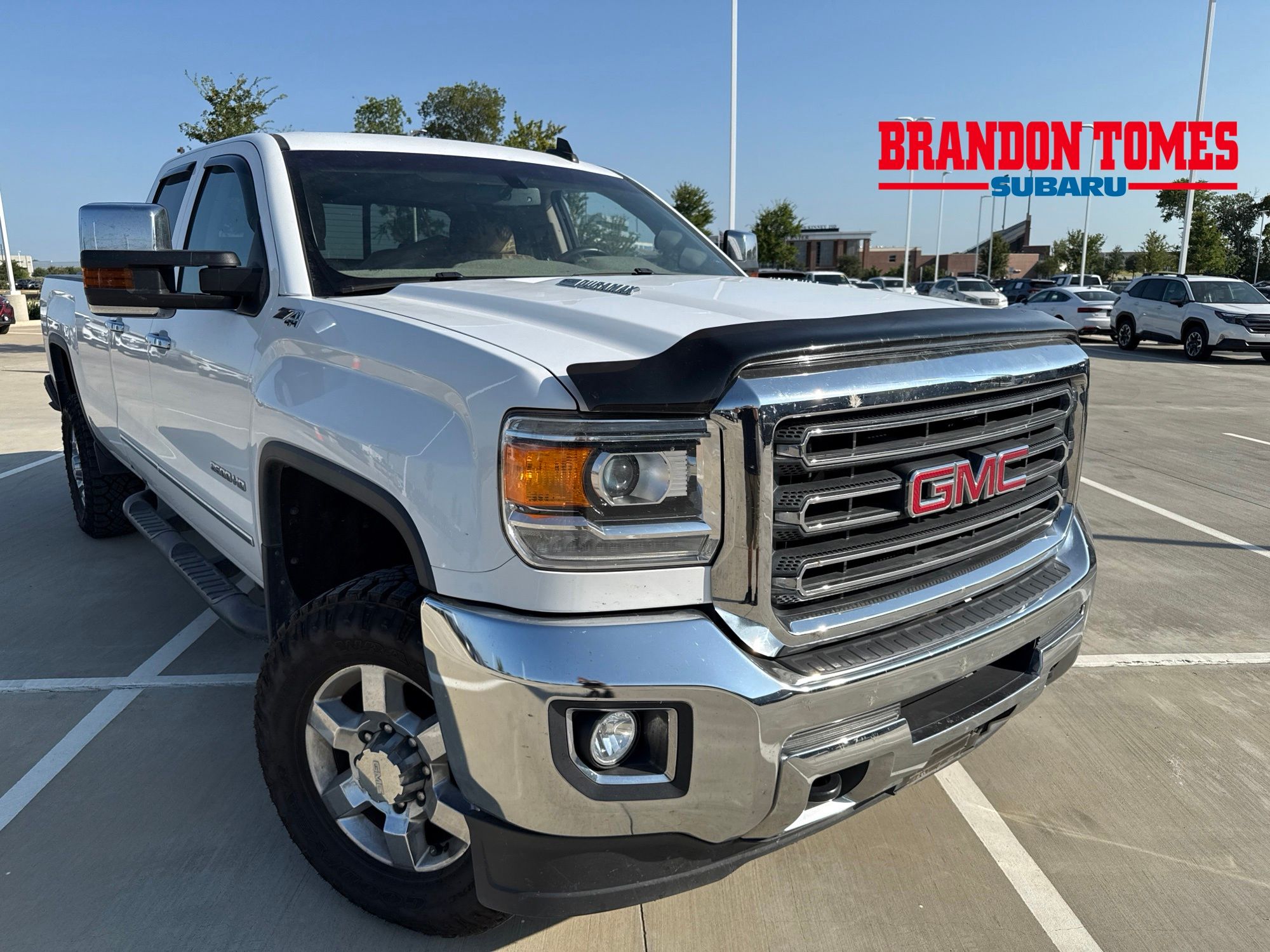 Summit White 2016 GMC Sierra 3500HD Pickup Truck Four-Wheel Drive 6-Speed Automatic