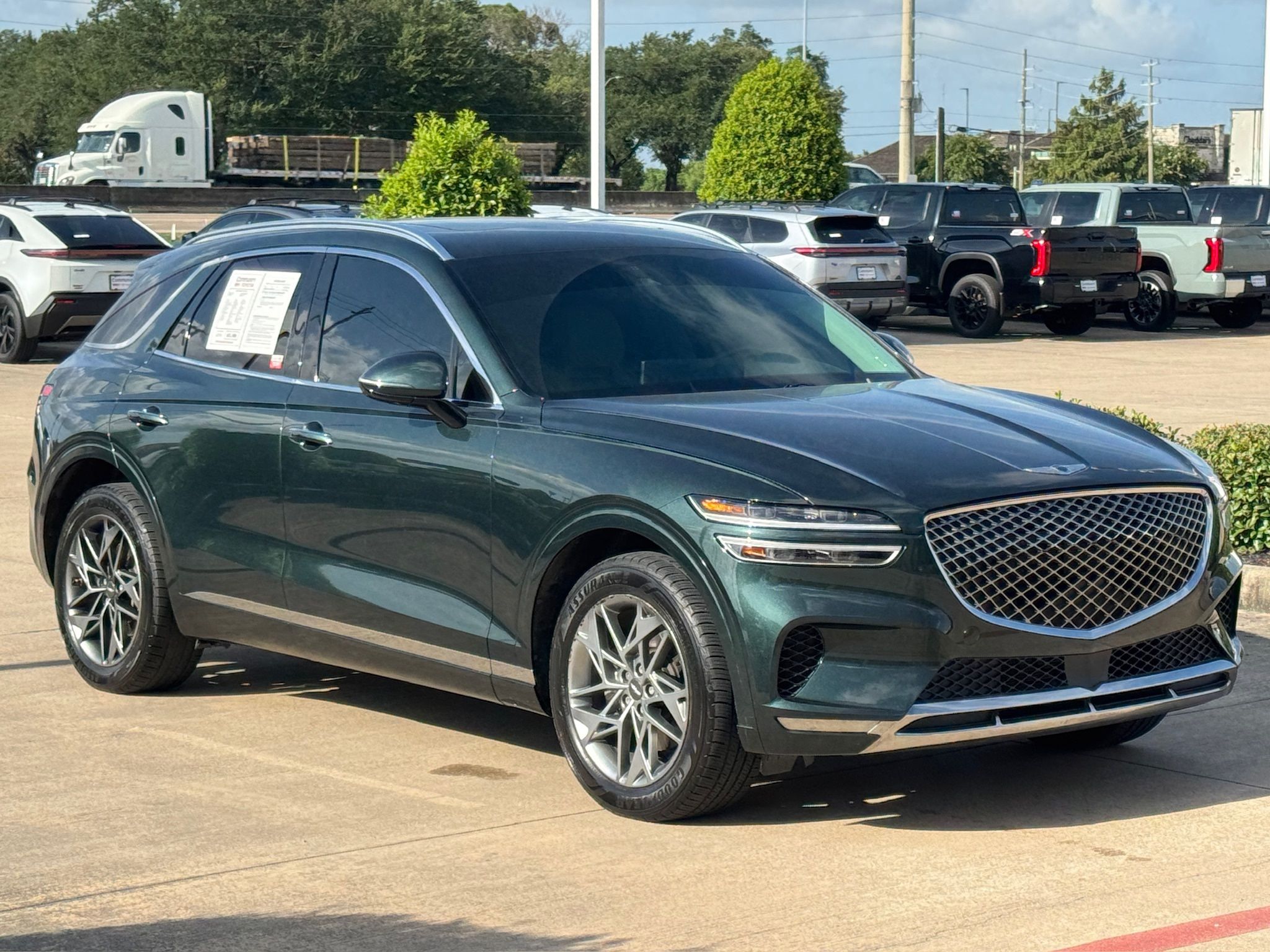2022 Genesis GV70 2.5T Green at Emmons Autoplex