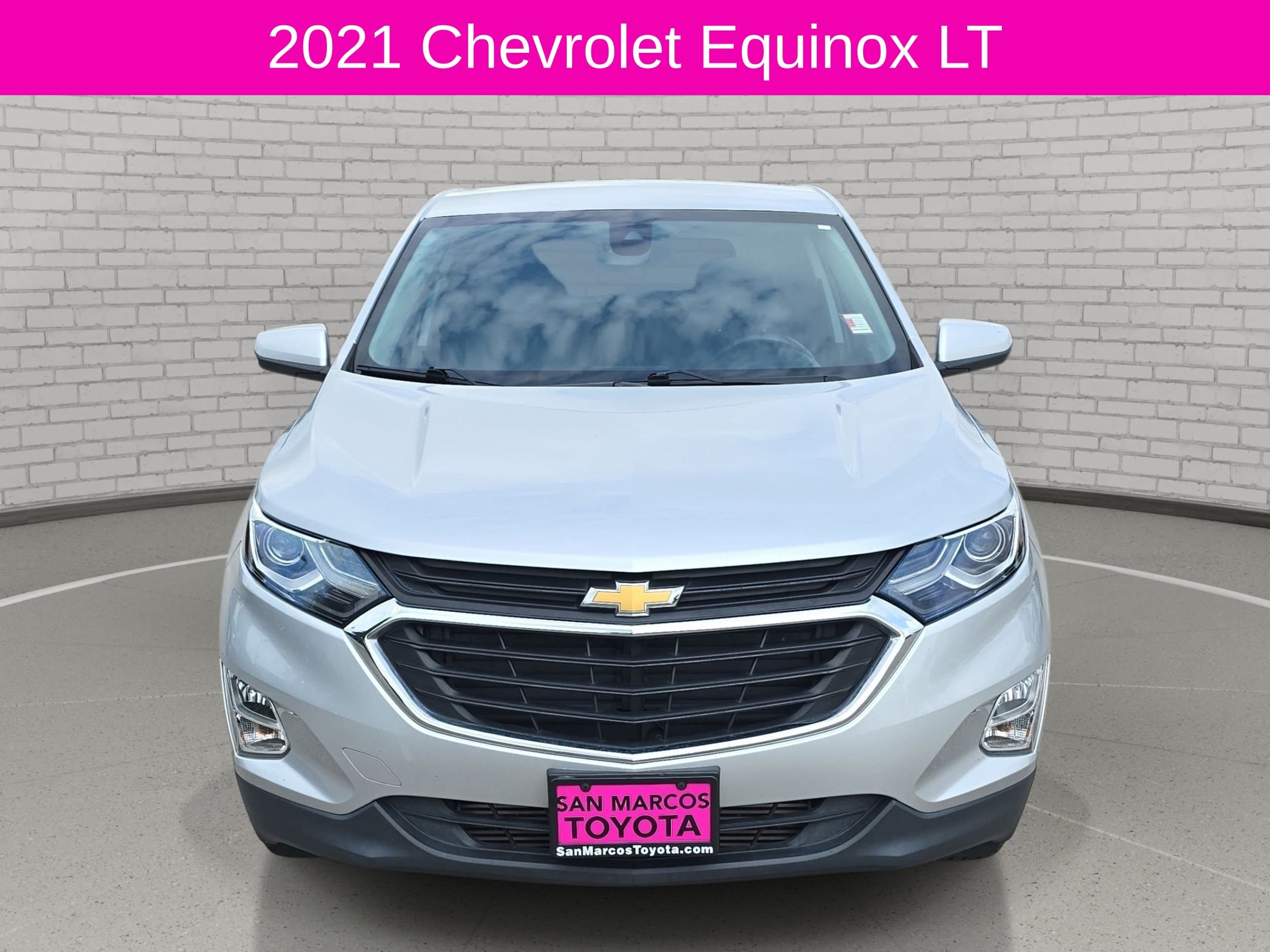 2021 Chevrolet Equinox LT Silver at DeMontrond Ford