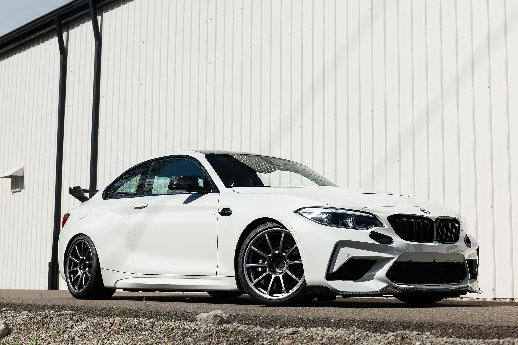 Alpine White 2020 BMW M2 CS RWD Coupe Rear-Wheel Drive 6-Speed Manual