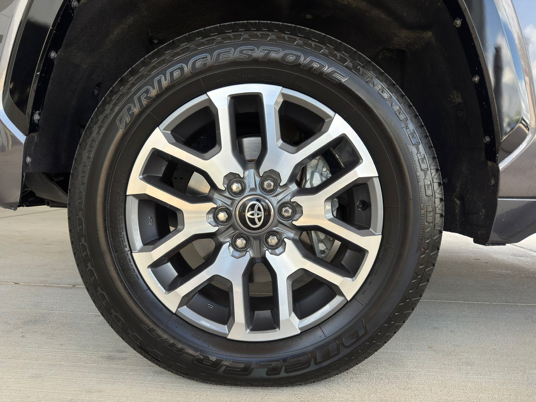 2025 Toyota Tundra Hybrid Platinum Gray at DeMontrond Automotive Group