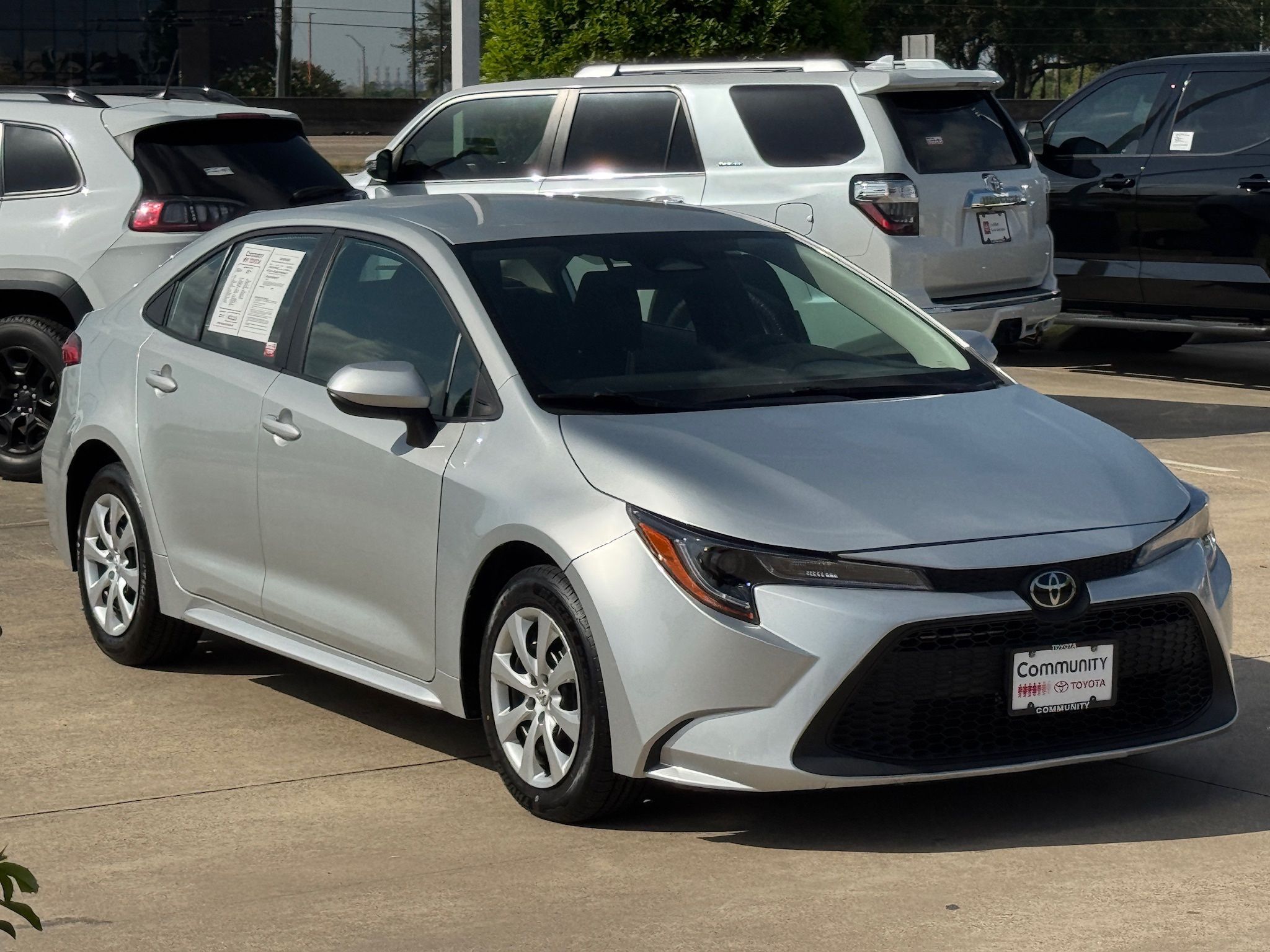 2024 Toyota Corolla LE Silver at Don McGill Toyota