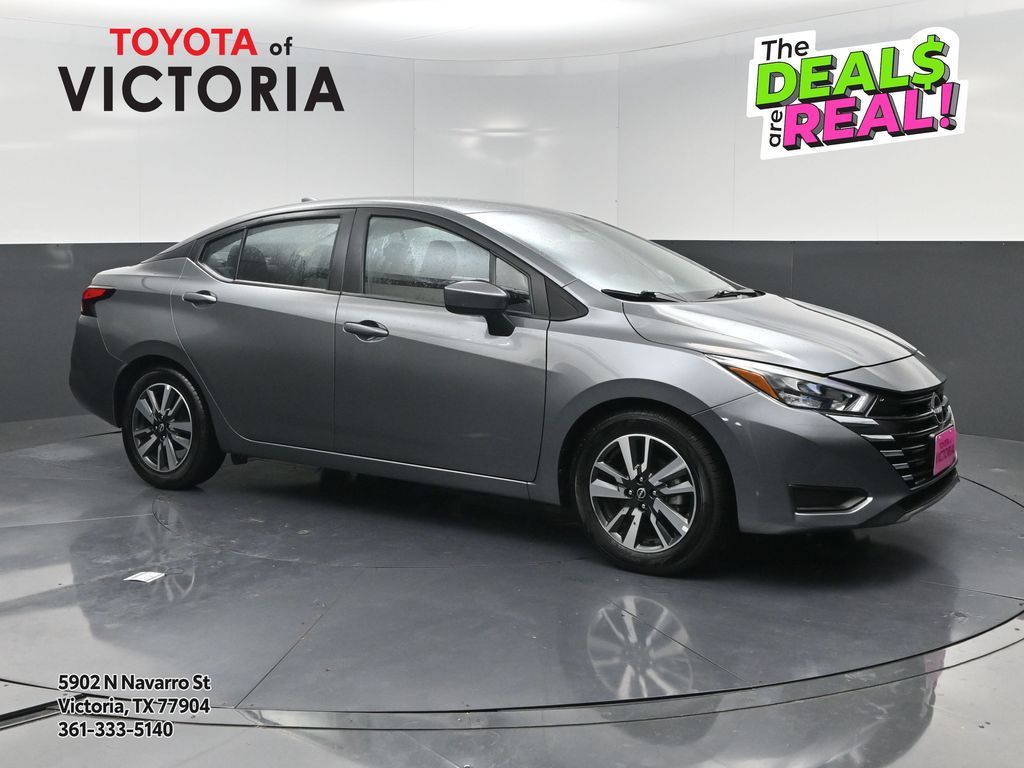 2025 Nissan Versa 1.6 SV Gray at South Houston Nissan