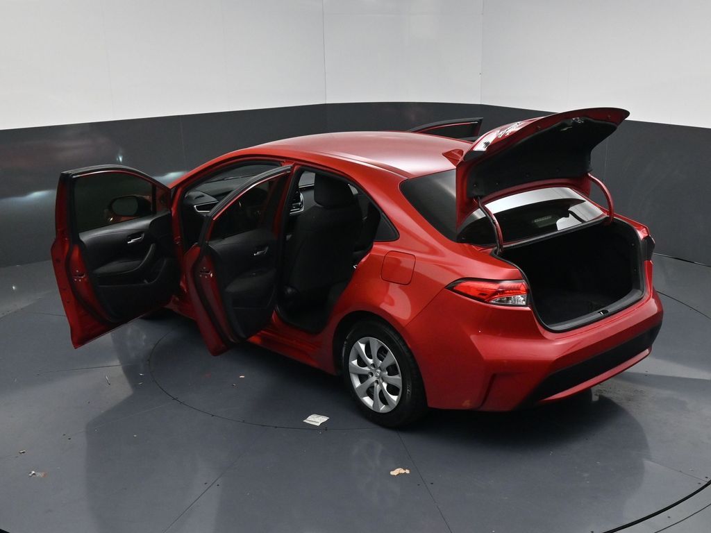 2021 Toyota Corolla LE Red at DeMontrond Auto Country