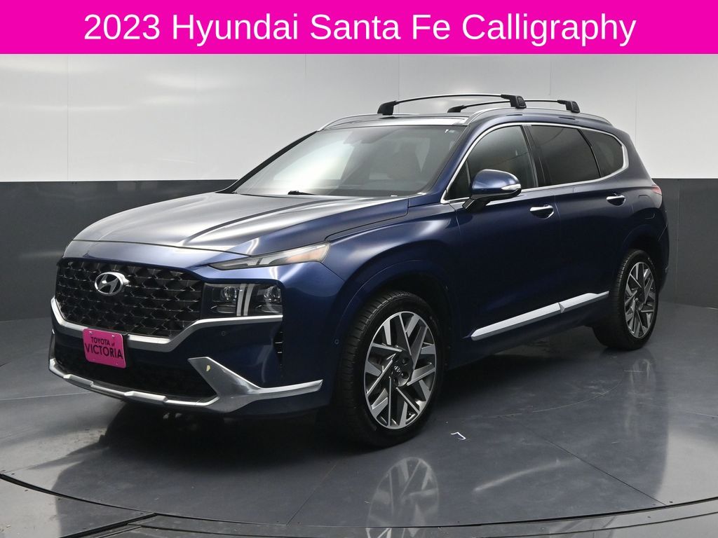 2023 Hyundai Santa Fe Calligraphy Blue at Cook Ford