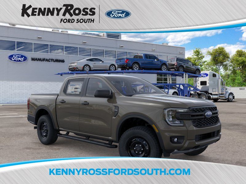 Marsh Gray 2026 Ford Ranger Pickup Truck Four-Wheel Drive Automatic