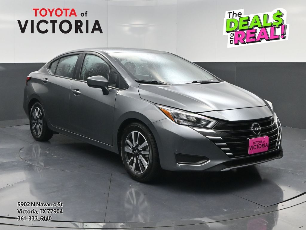 2025 Nissan Versa 1.6 SV Gray at Texan Dodge Chrysler Jeep Ram