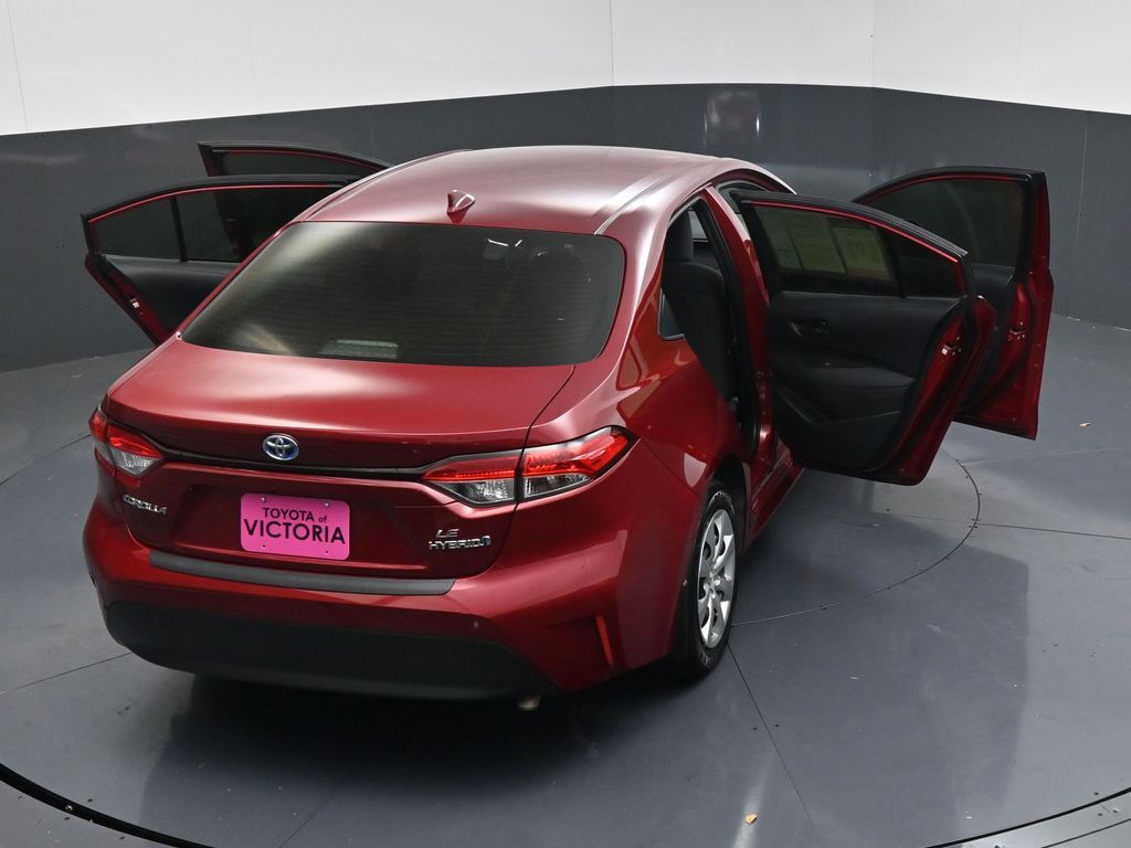 2024 Toyota Corolla Hybrid LE Red at DeMontrond Automotive Group