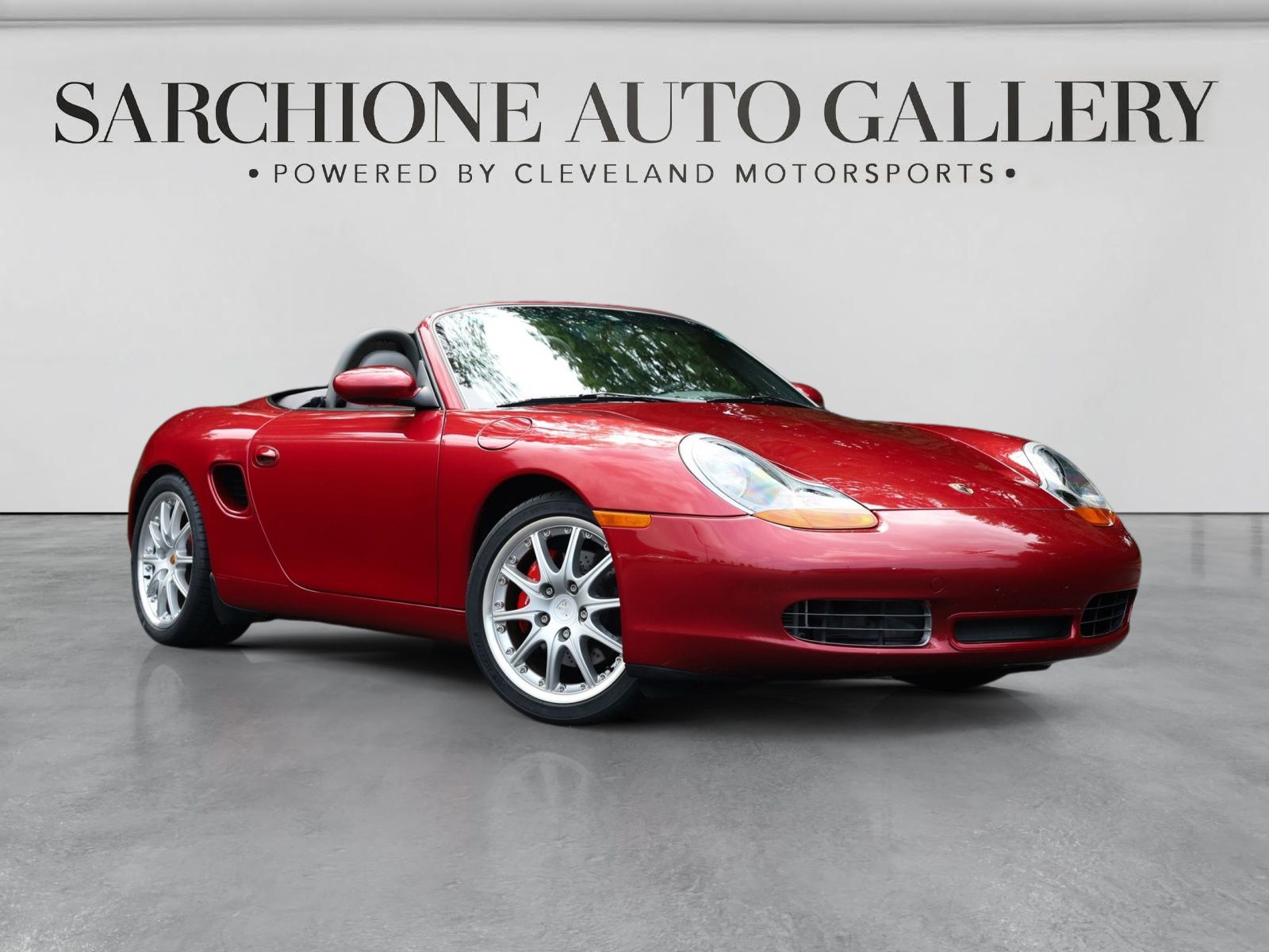Orient Red Metallic 2001 Porsche Boxster Convertible Rear-Wheel Drive 6-Speed Manual Overdrive