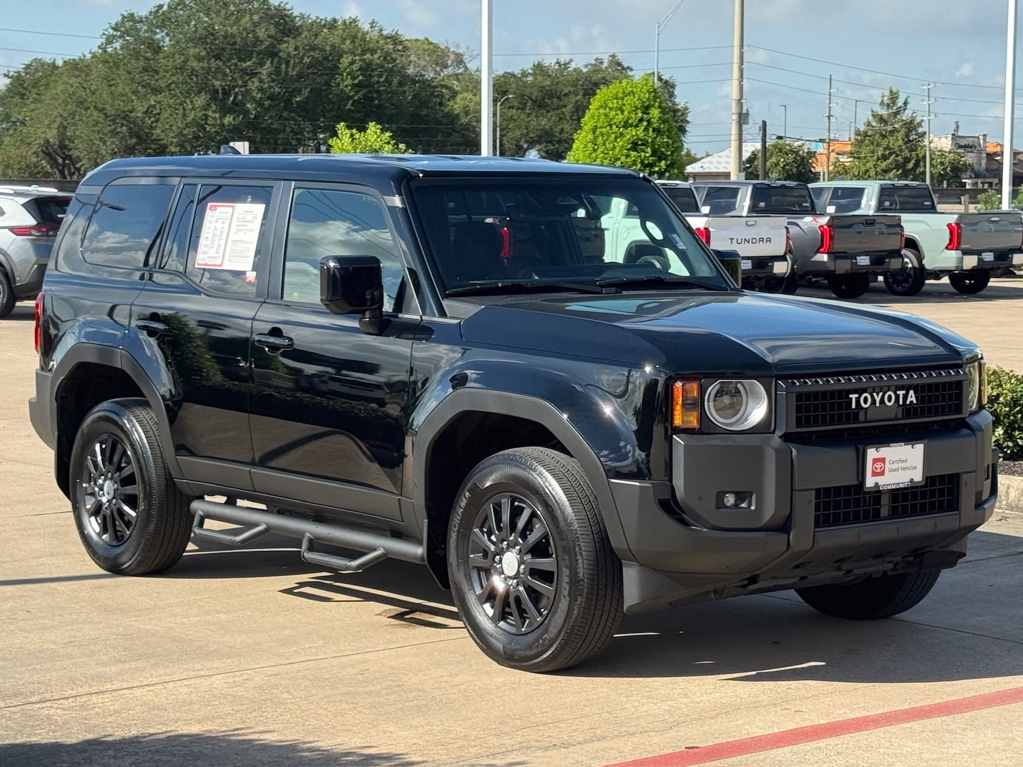 2024 Toyota Land Cruiser 1958 Black at DeMontrond Gulf Freeway