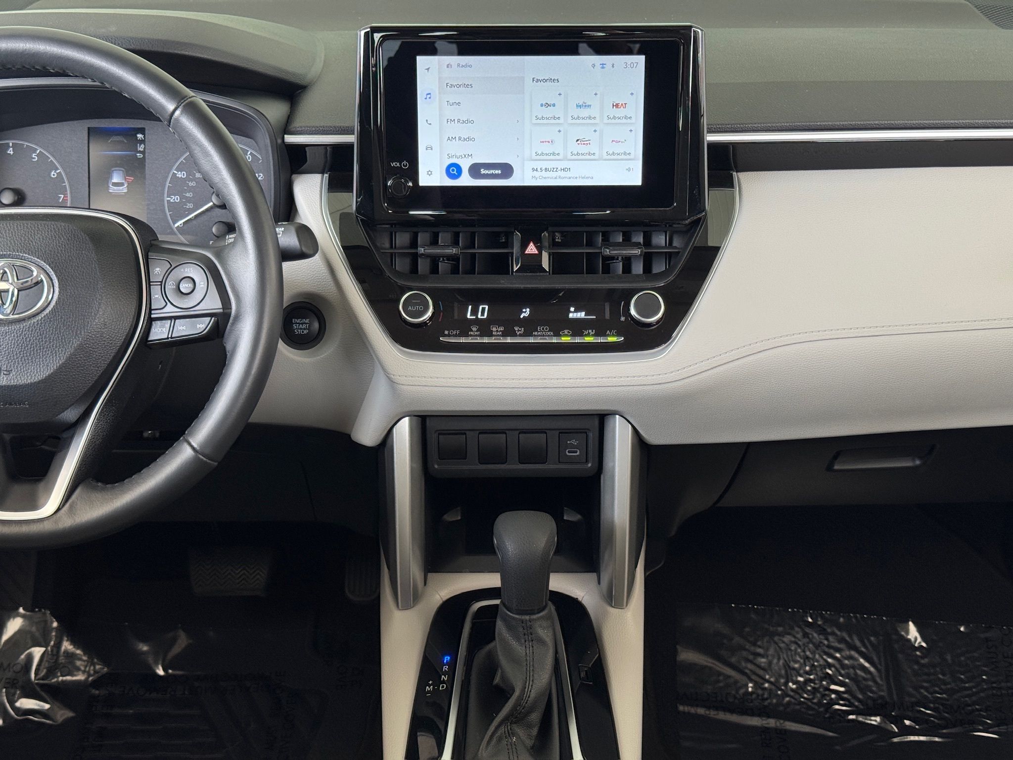2024 Toyota Corolla Cross LE Silver at Texan Dodge Chrysler Jeep Ram
