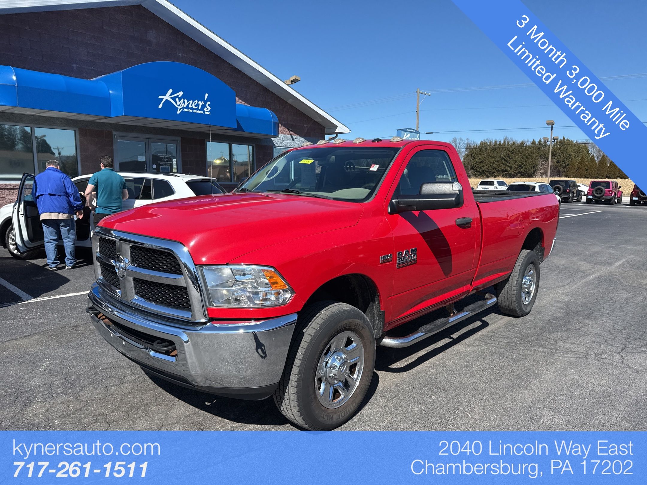 2016 RAM 2500 Tradesman 4WD