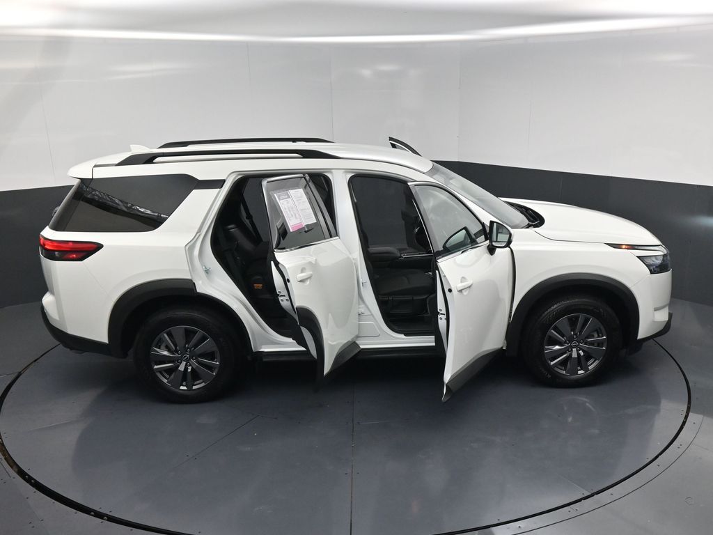 2025 Nissan Pathfinder SV White at Central Houston Nissan