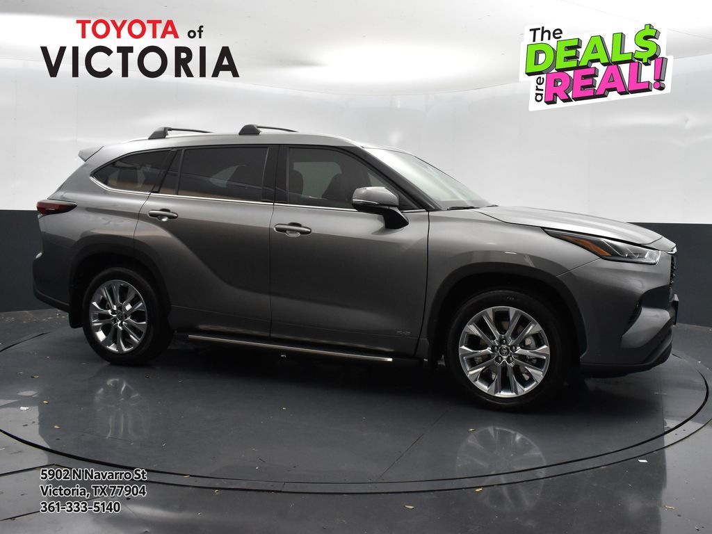 2025 Toyota Highlander Hybrid Limited Gray at Toyota of Victoria