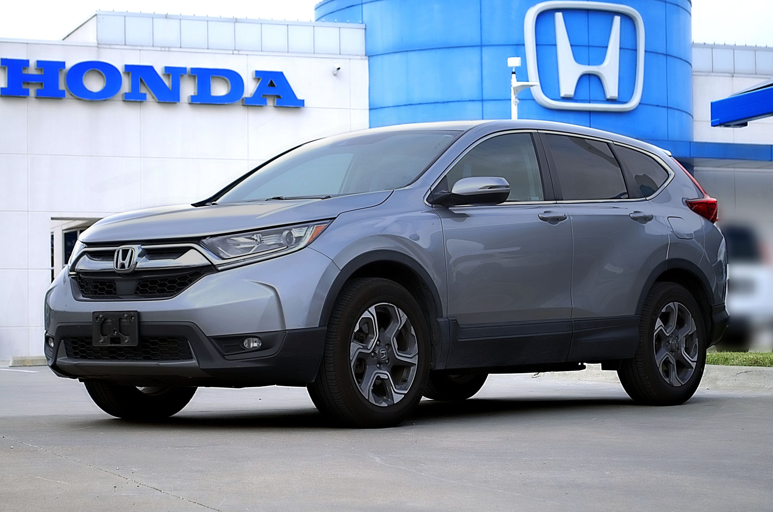 Lunar Silver Metallic 2018 Honda CR-V EX-L AWD SUV / Crossover All-Wheel Drive Continuously Variable Transmission