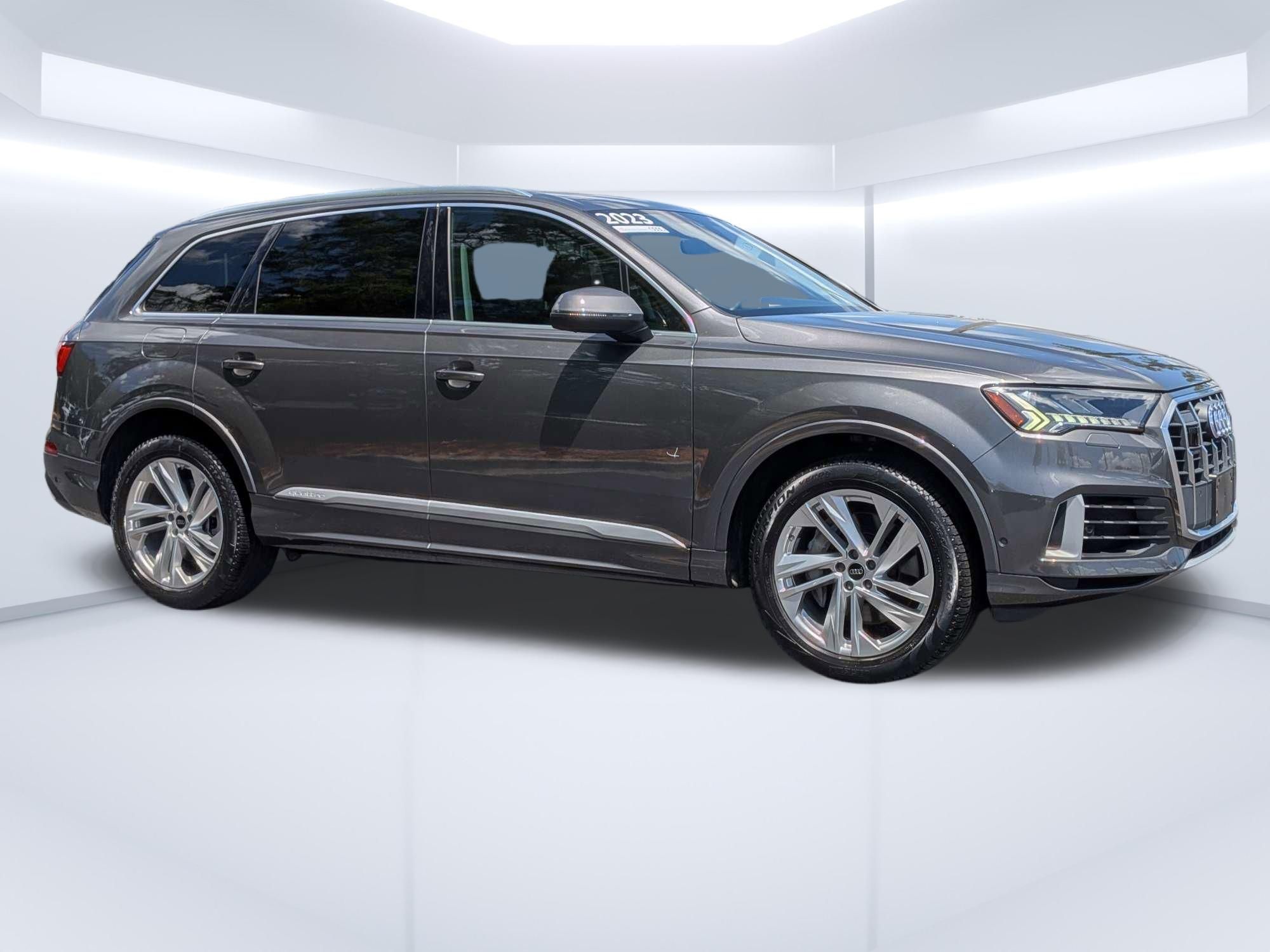 Samurai Gray Metallic 2023 Audi Q7 quattro Premium Plus 55 TFSI SUV / Crossover All-Wheel Drive 8-Speed Automatic