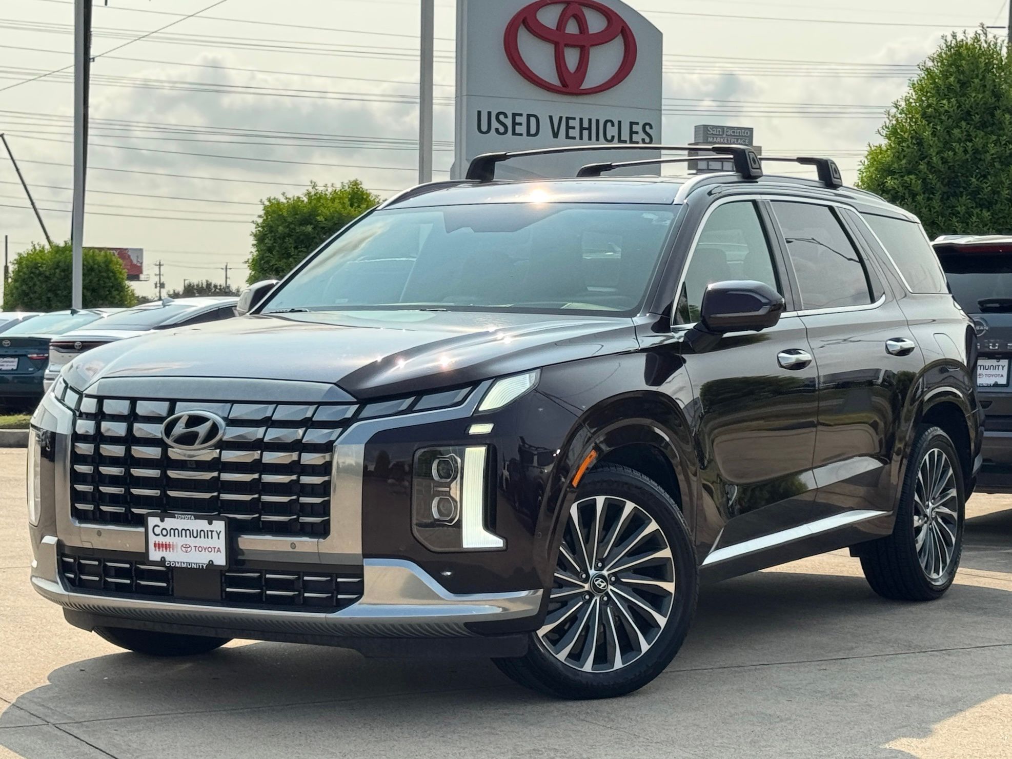 2023 Hyundai Palisade Calligraphy Red at Monument Chevrolet