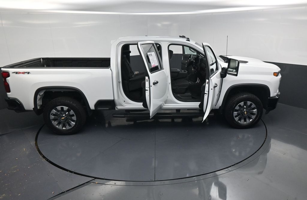 2023 Chevrolet Silverado 2500HD Custom White at DeMontrond Auto Country