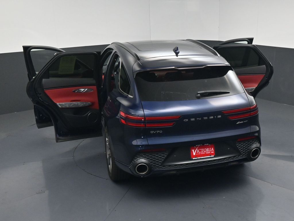 2022 Genesis GV70 3.5T Sport Blue at Genesis of Spring