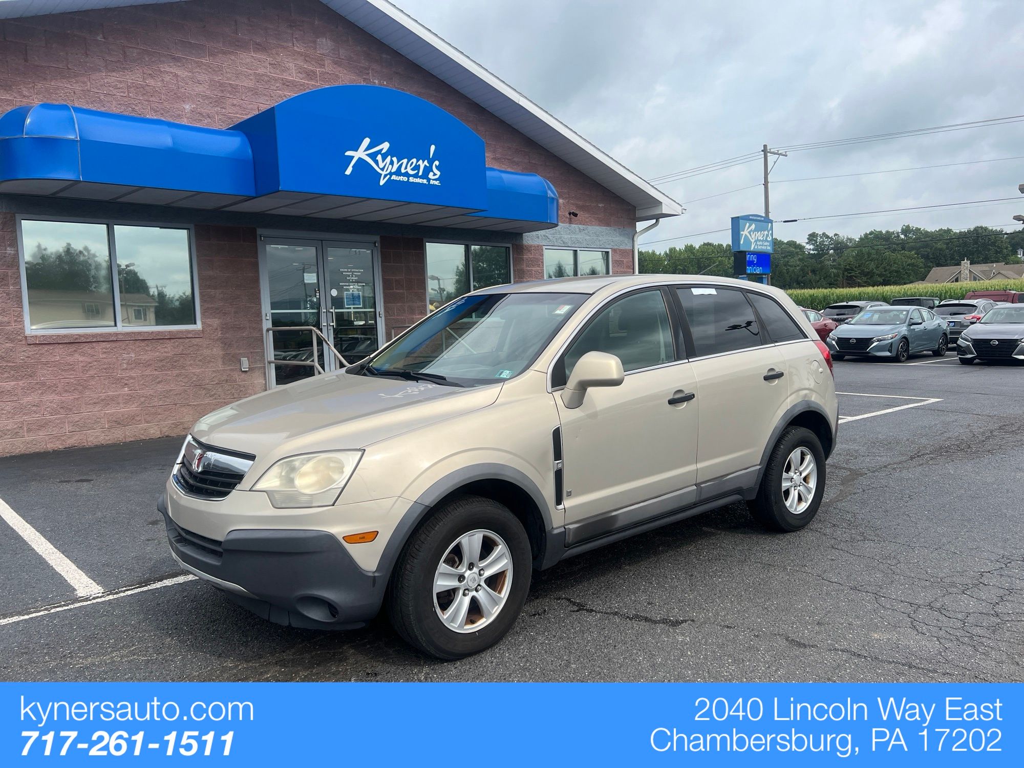 Gold Mist Metallic 2009 Saturn VUE SUV / Crossover All-Wheel Drive 6-Speed Automatic