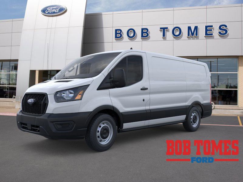 Oxford White 2025 Ford Transit Cargo Van Rear-Wheel Drive