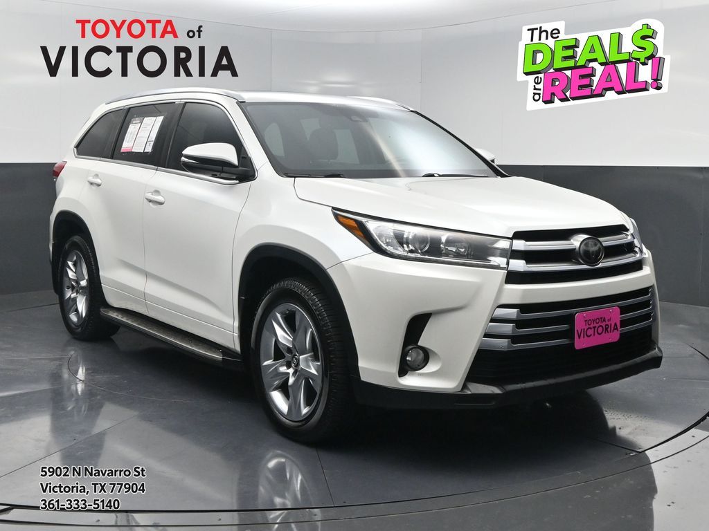 2017 Toyota Highlander Limited White at Classic Chevrolet Galveston