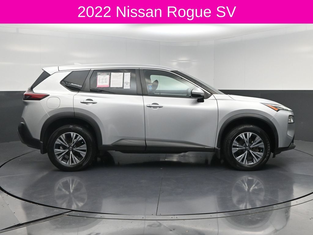 2022 Nissan Rogue SV Silver at DeMontrond Mazda