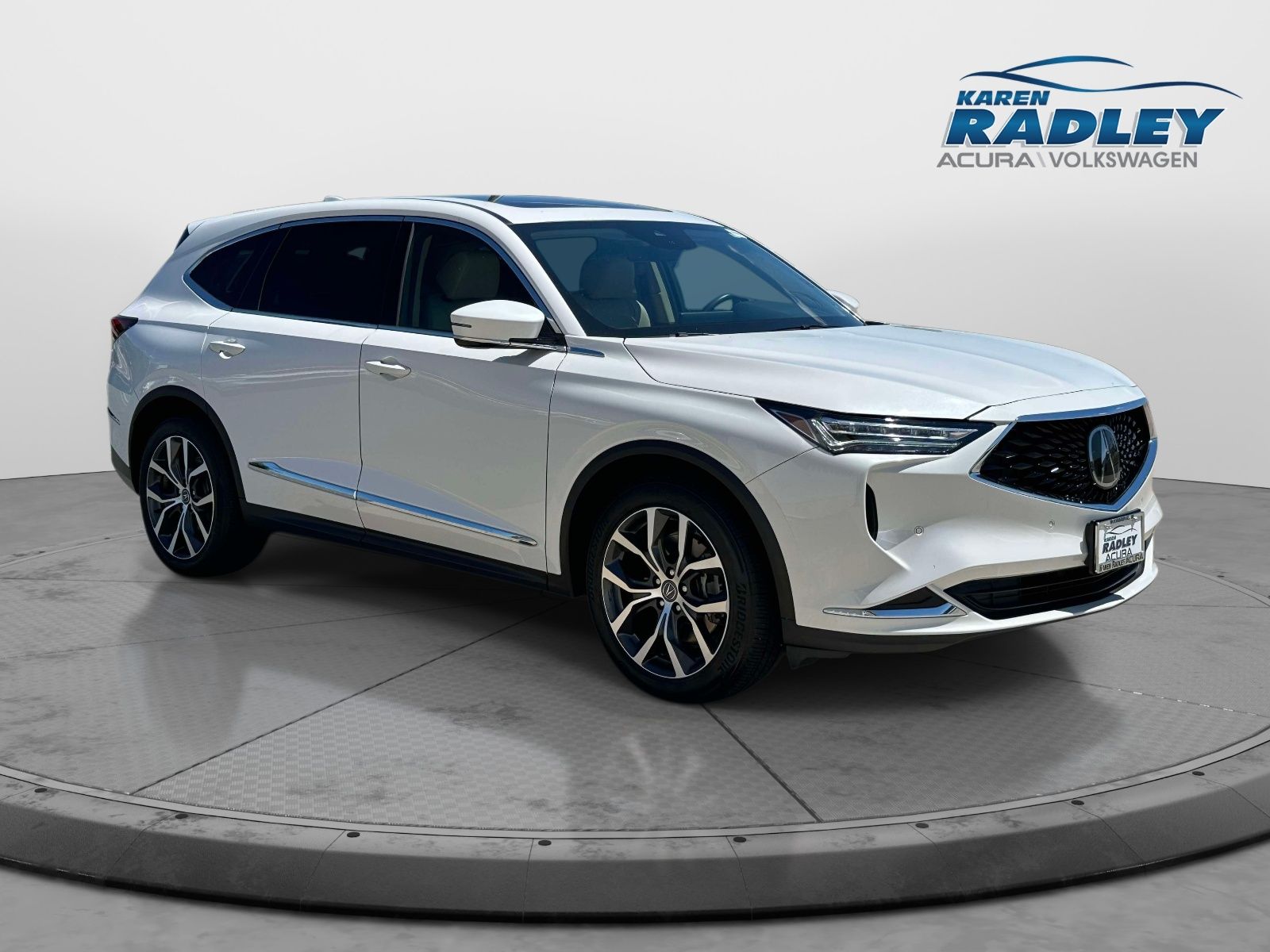 Platinum White Pearl 2024 Acura MDX SUV / Crossover All-Wheel Drive Automatic