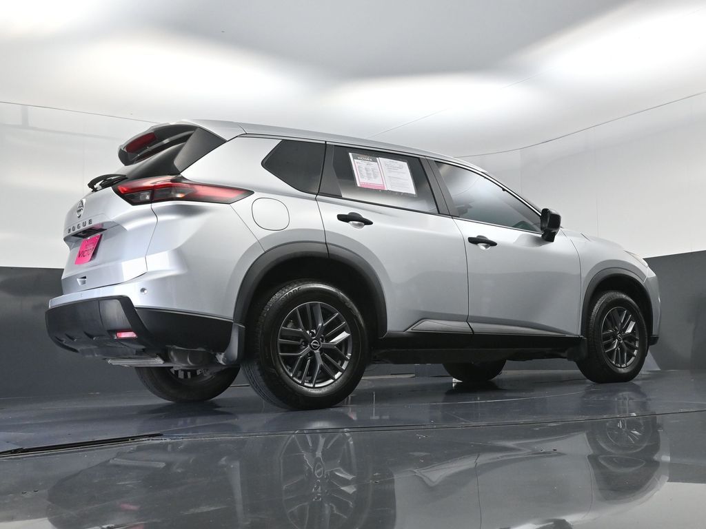 2025 Nissan Rogue S Silver at South Houston Nissan