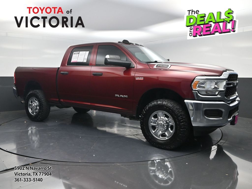 2022 Ram 2500 Tradesman Red at Texan Dodge Chrysler Jeep Ram