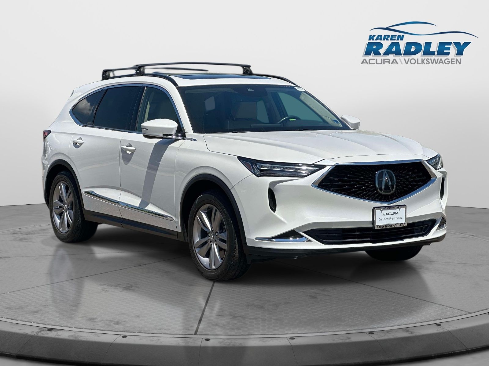 Platinum White Pearl 2023 Acura MDX SUV / Crossover All-Wheel Drive Automatic