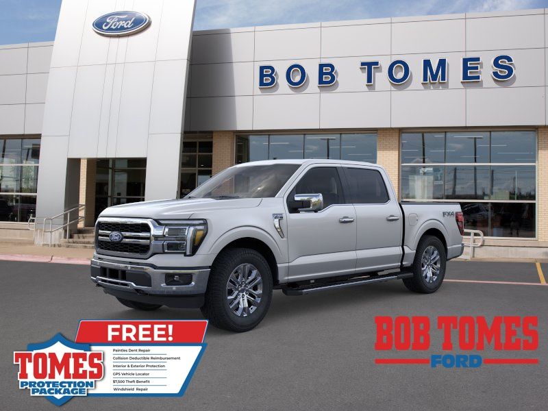 Silver Metallic 2026 Ford F-150 Pickup Truck Four-Wheel Drive Automatic