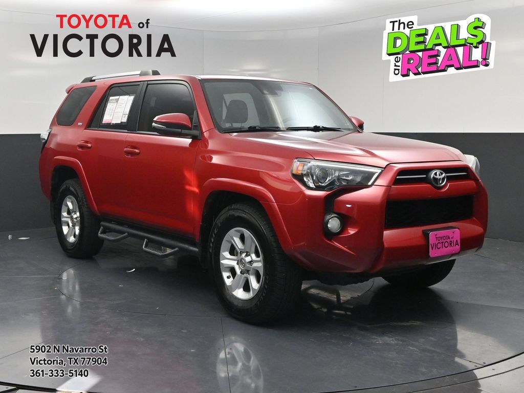 2020 Toyota 4Runner SR5 Red at Emmons Autoplex