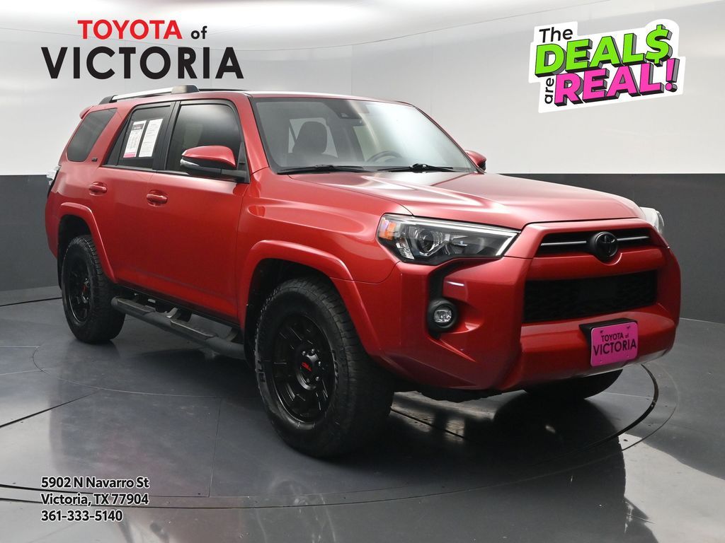 2022 Toyota 4Runner SR5 Premium Red at Emmons Autoplex