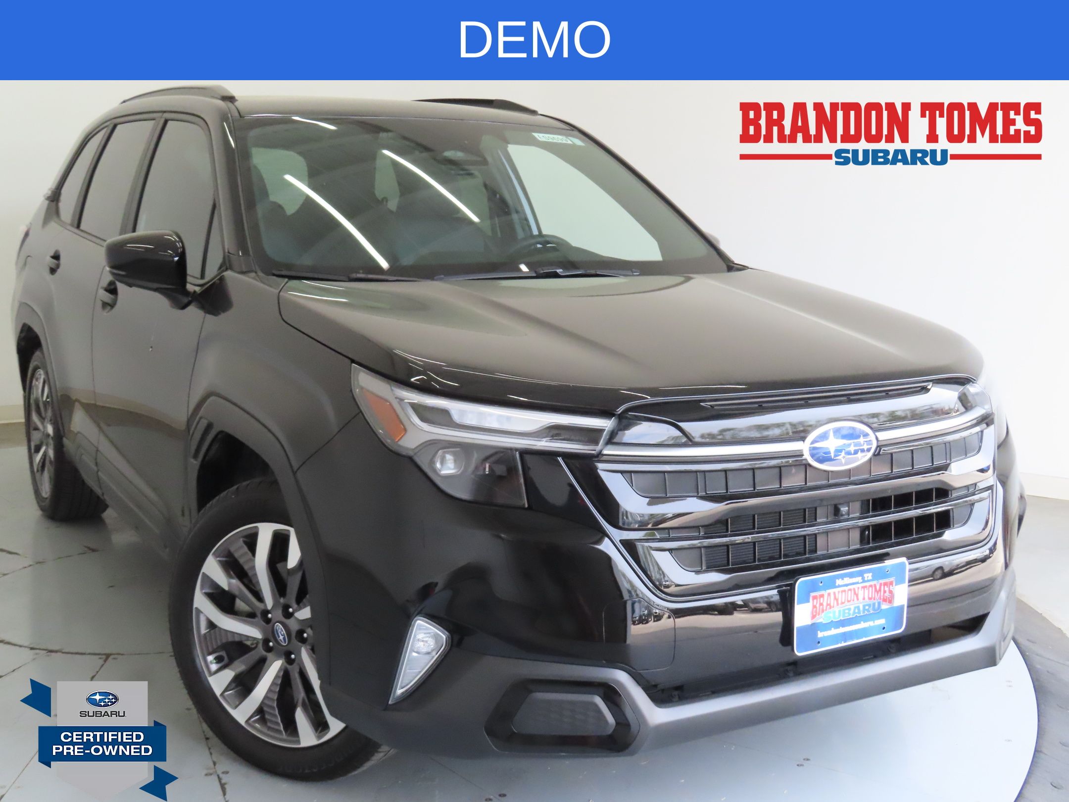 Crystal Black Silica 2026 Subaru Forester SUV / Crossover All-Wheel Drive Continuously Variable Transmission