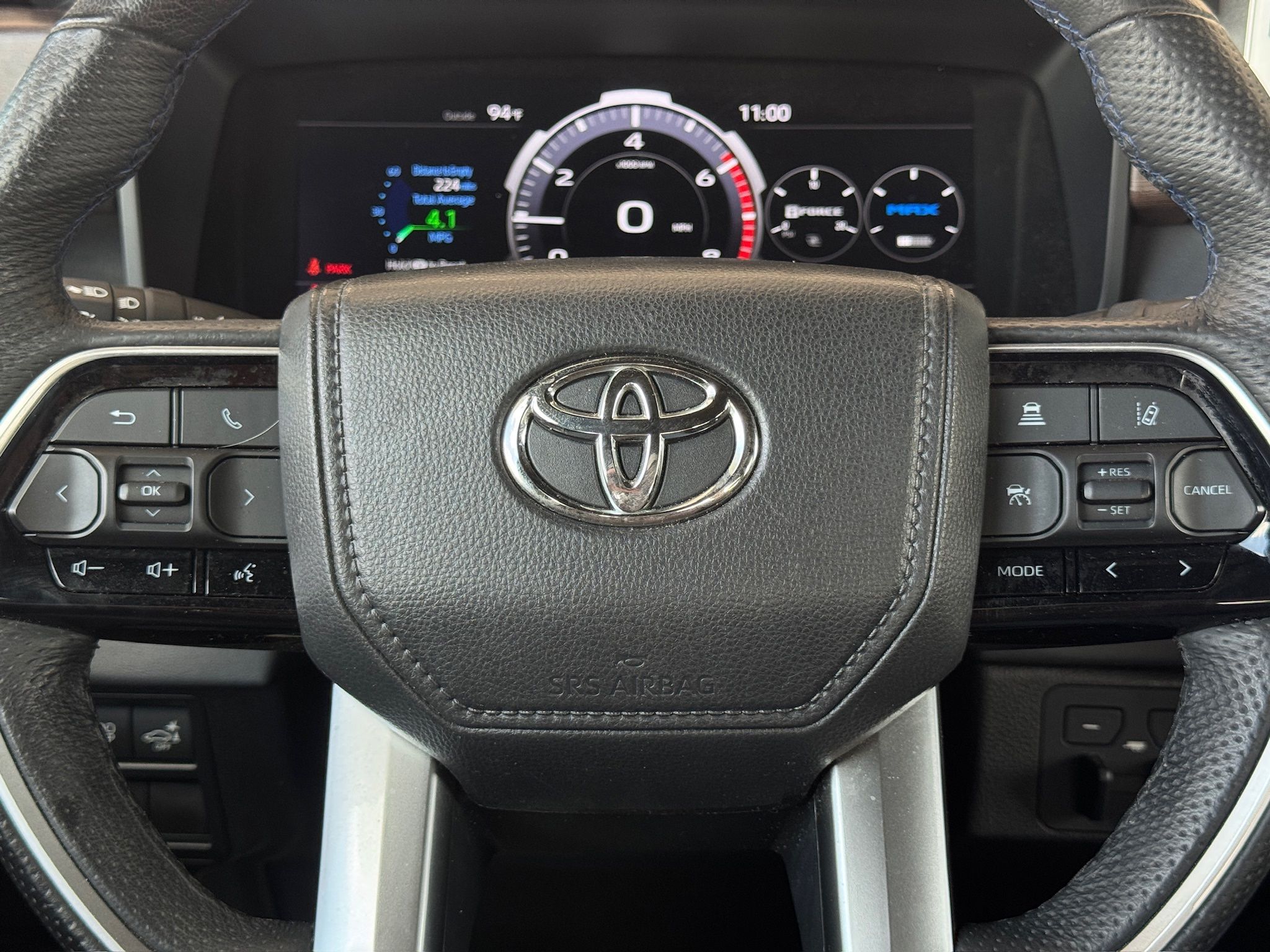 2025 Toyota Tundra Hybrid Platinum Gray at DeMontrond Automotive Group