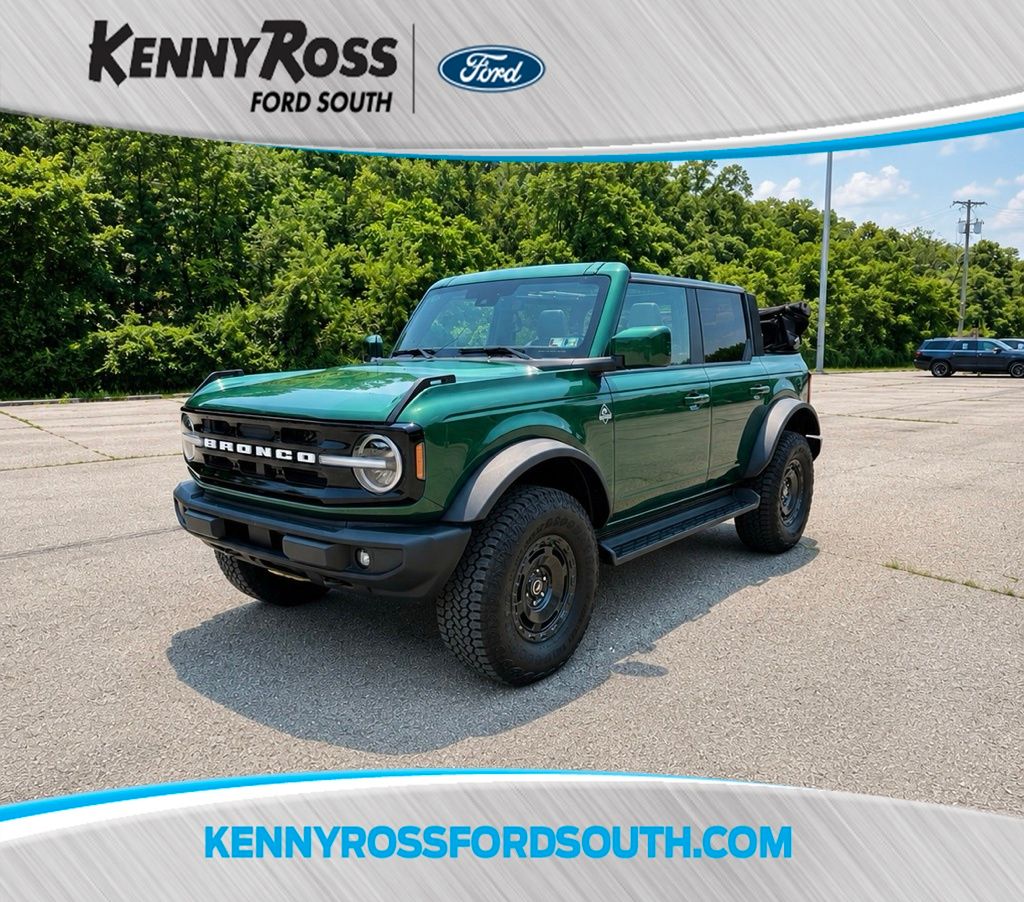 Eruption Green Metallic 2025 Ford Bronco SUV / Crossover Four-Wheel Drive Automatic