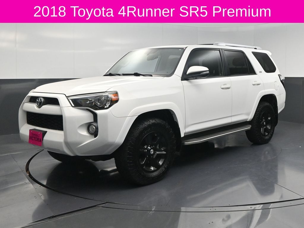 2018 Toyota 4Runner SR5 Premium White at Emmons Autoplex