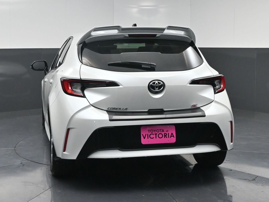 2026 Toyota Corolla Hatchback SE White at Toyota of Victoria