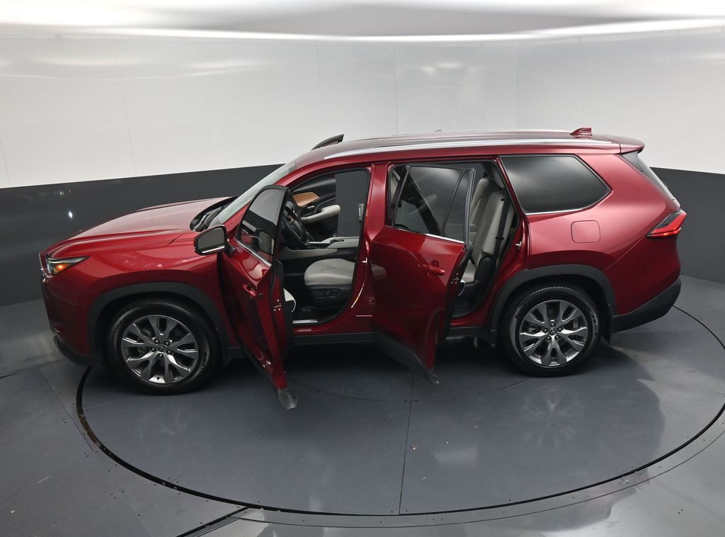 2024 Toyota Grand Highlander Limited Red at Gullo Toyota