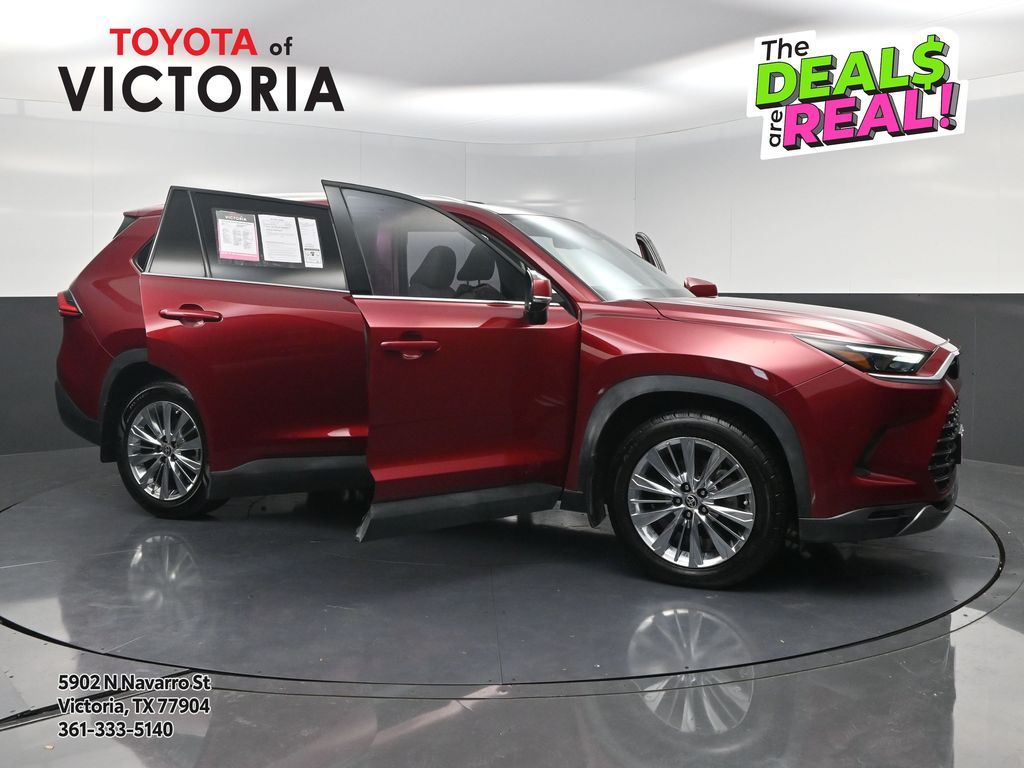 2024 Toyota Grand Highlander Platinum Red at Don McGill Toyota