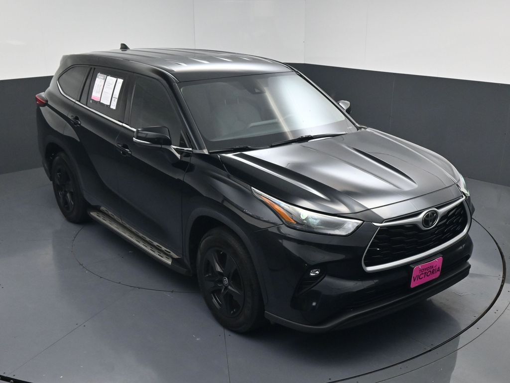 2022 Toyota Highlander LE Black at Victoria Chrysler Dodge Jeep Ram