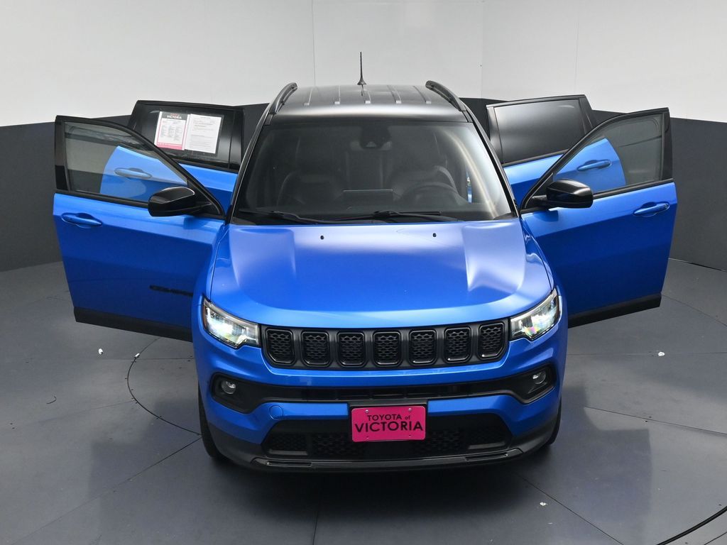 2023 Jeep Compass Latitude Blue at DeMontrond Auto Country