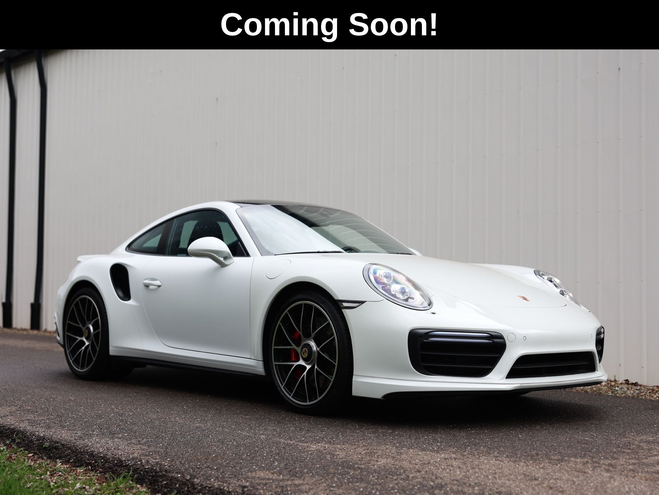 White 2018 Porsche 911 Turbo Coupe AWD Coupe All-Wheel Drive 7-Speed Automatic
