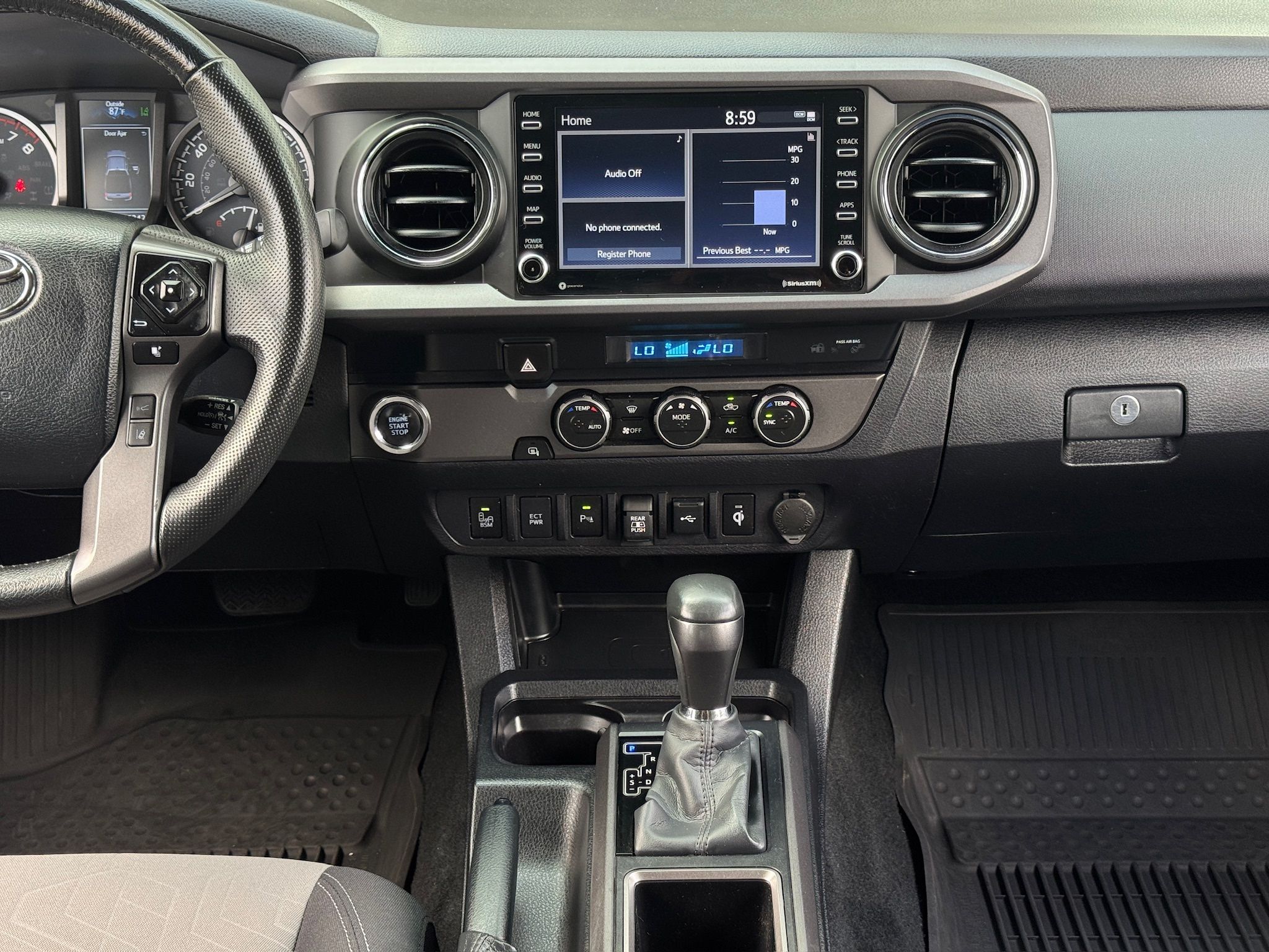2023 Toyota Tacoma TRD Off-Road White at Toyota of Victoria