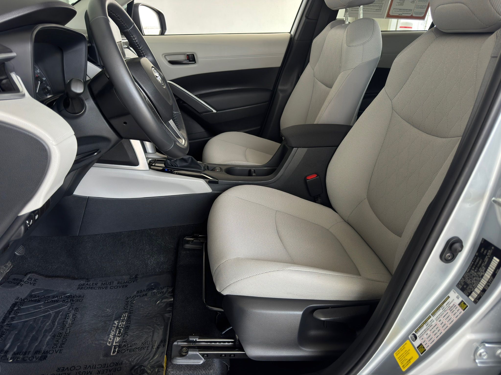 2024 Toyota Corolla Cross LE Silver at Texan Dodge Chrysler Jeep Ram