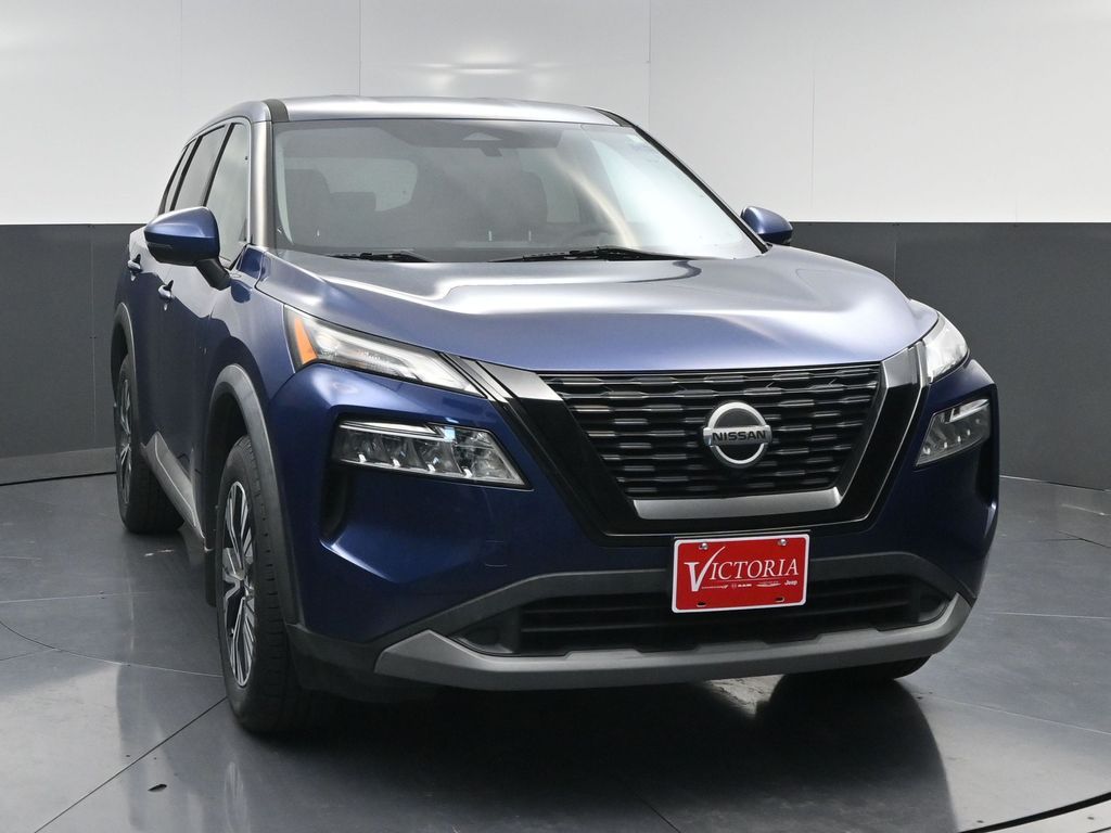 2021 Nissan Rogue SV Blue at Wharton Ford