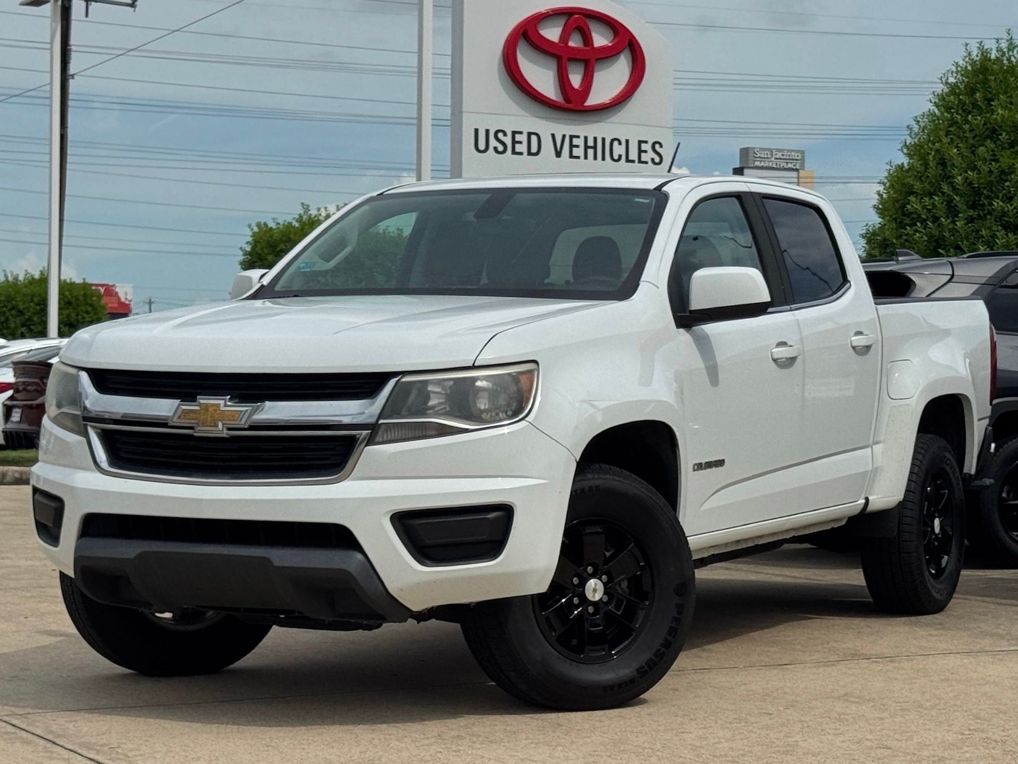 2019 Chevrolet Colorado Work Truck White at Wharton Ford