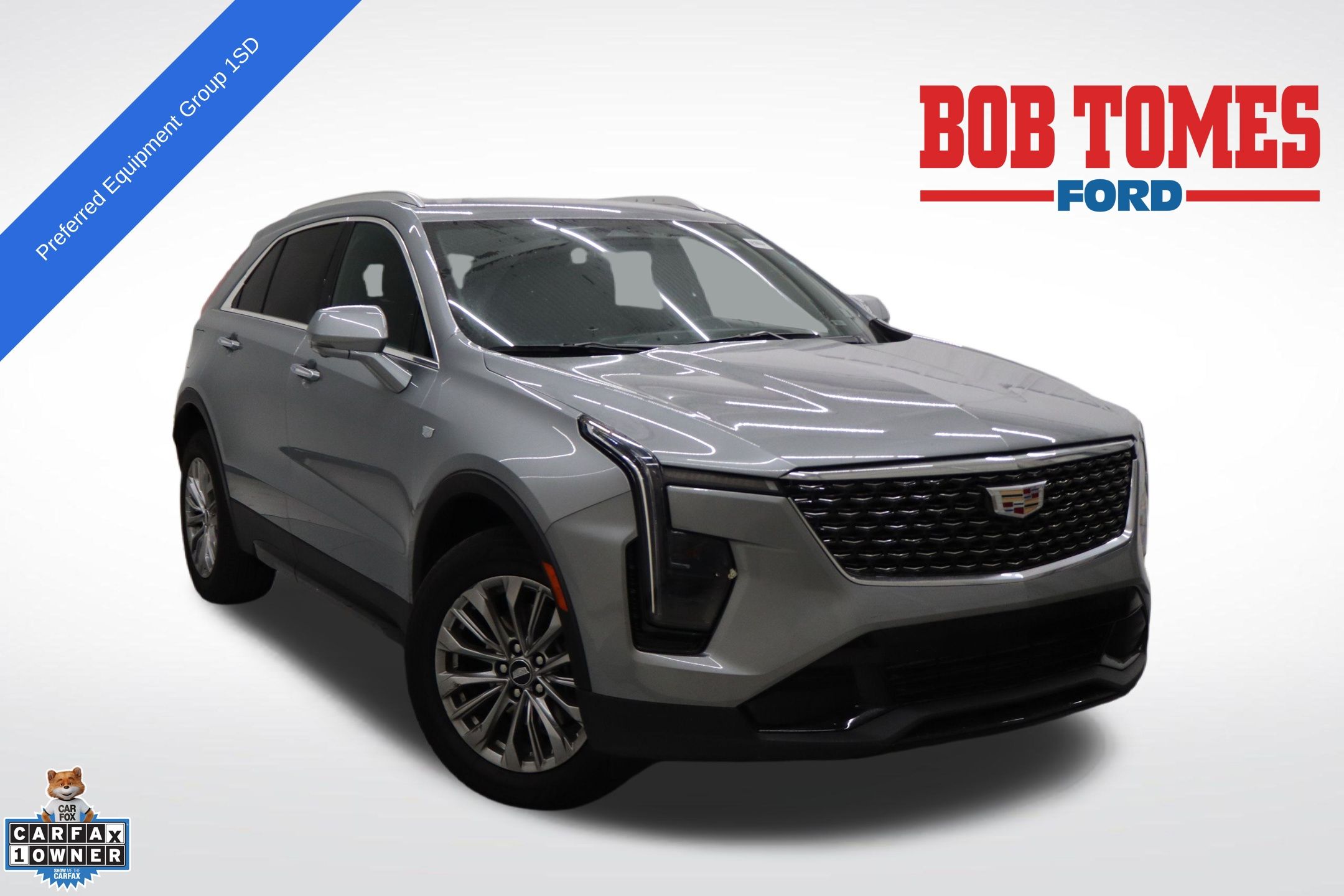 Silver Metallic 2025 Cadillac XT4 SUV / Crossover Front-Wheel Drive 9-Speed Automatic